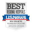 Mount Sinai South Nassau Ranked Best Regional Hospital for Third Consecutive Year  by U.S. News & World Report®